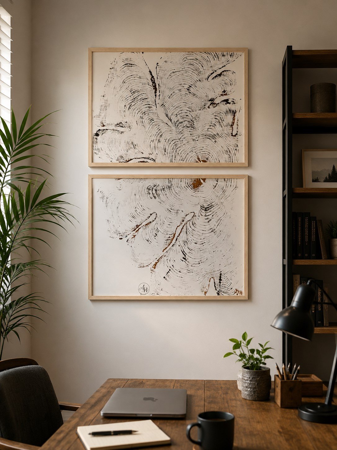 Island Current Diptych