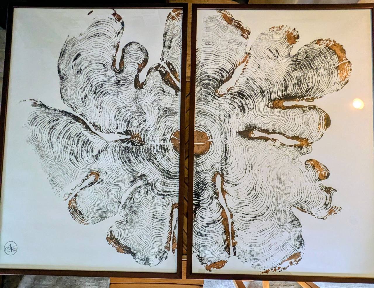 Ladysmith Cedar Bloom Diptych thumbnail 3