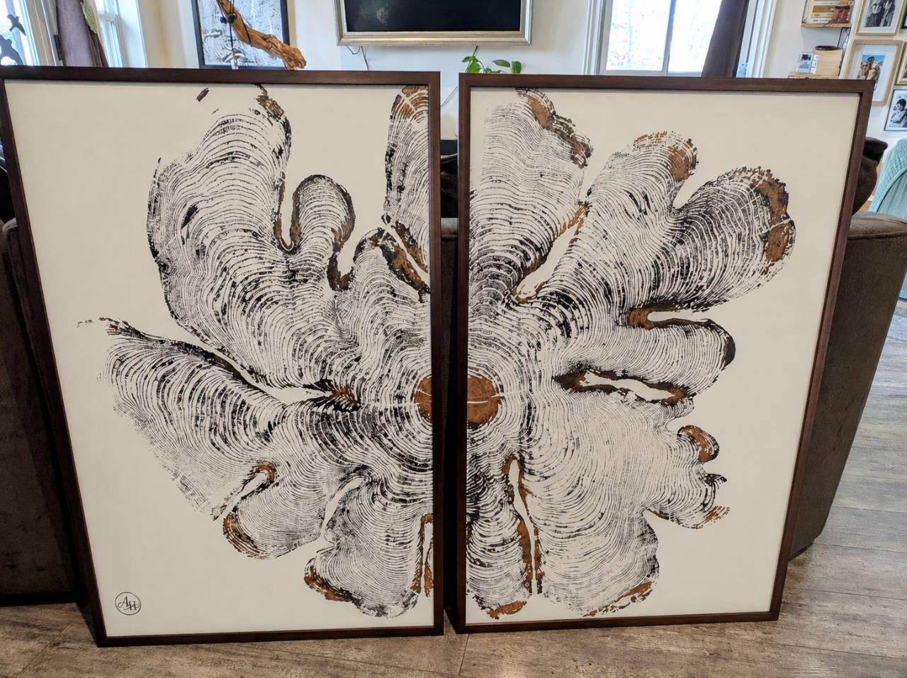 Ladysmith Cedar Bloom Diptych thumbnail 2