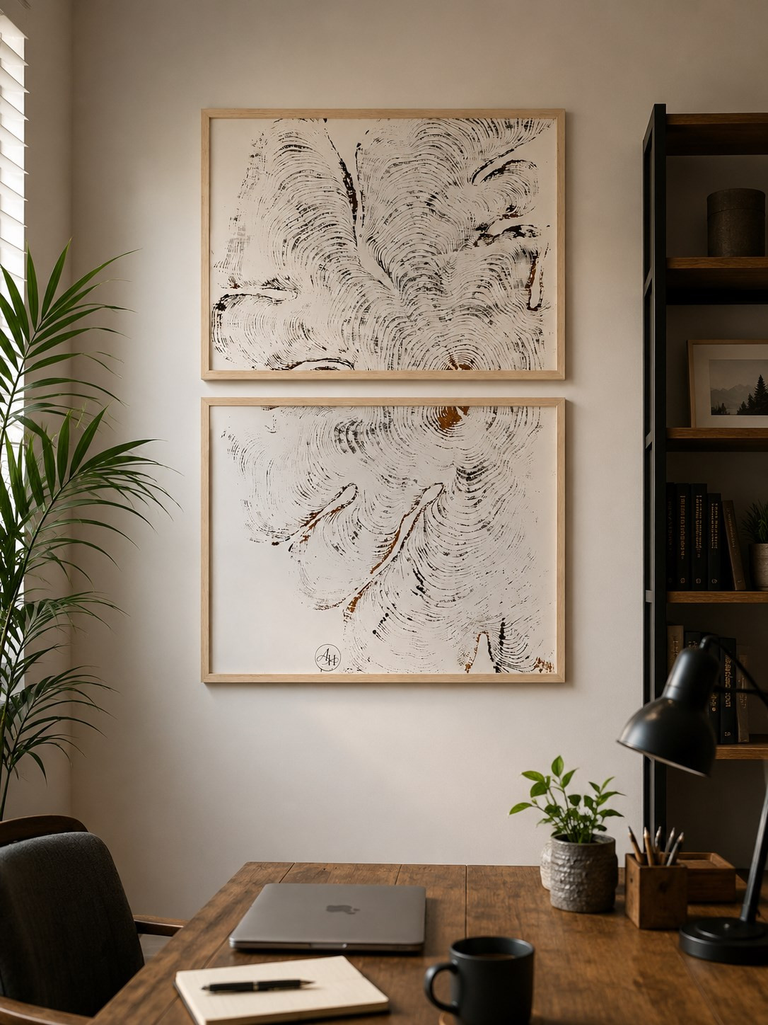 Island Current Diptych — view 1